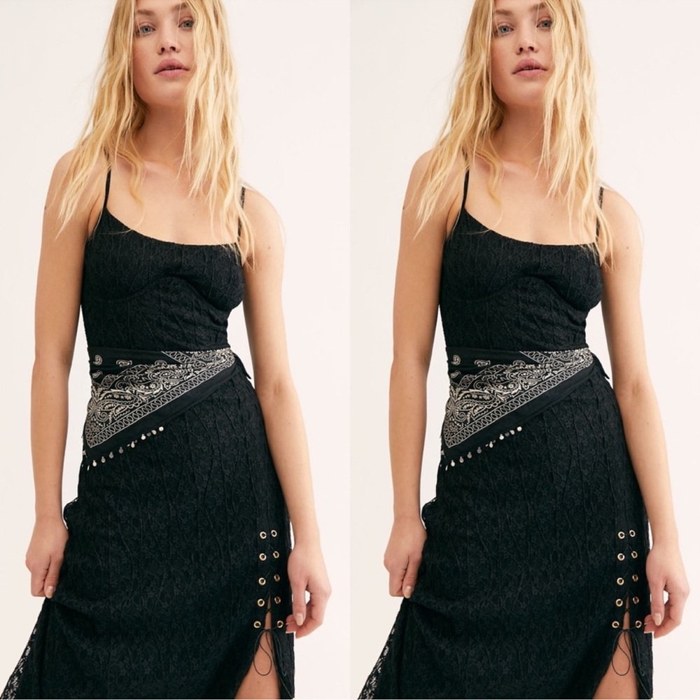 Free People Cherie Midi Dress